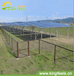 Solar greenhouse mounting system